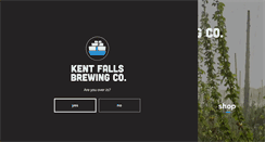 Desktop Screenshot of kentfallsbrewing.com